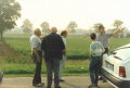 330 Orrin and Jane talking with Germans near possible landing site, near Damme