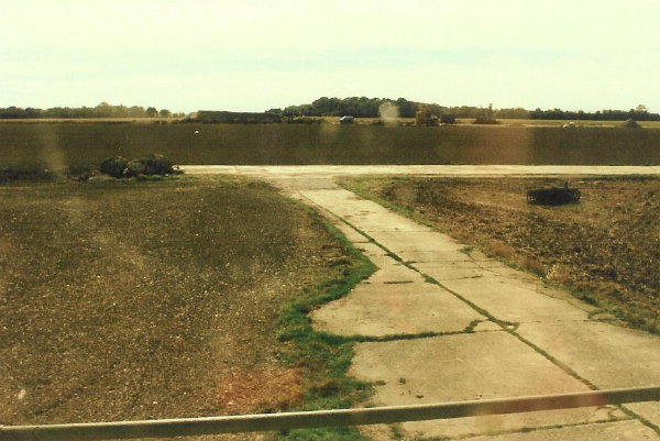 120 Runway, 100th Bomb Group Memorial Museum, Thorpe Abbotts, UK - 1989