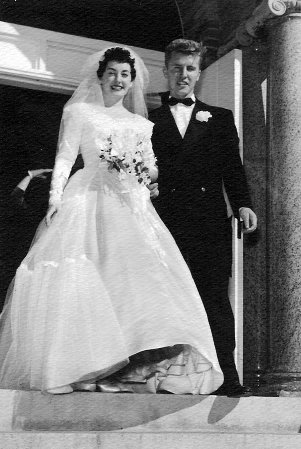 000i - Howard and Mary Ann Dahlheimer - wedding - Oct 16, 1954