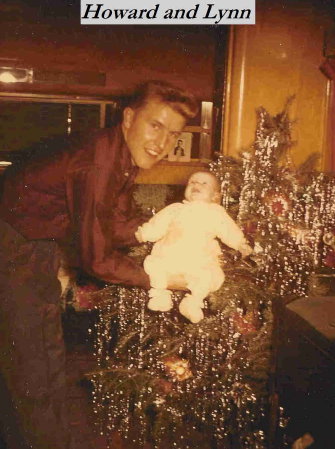 001 - Howard Dahlheimer and daughter Lynn, December 1955