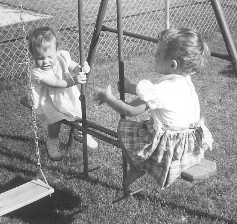 003c Jane and Lynn - Denver, CO - about 1958