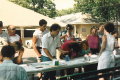 04 - The Welcome Table staffed by Jane (Dahlheimer) Heinrich