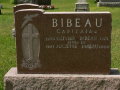 P1090013 Bibeau tombstones, Saint-Francois-Xavier, Saint-Francois-du-Lac (04)