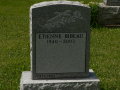 P1090013 Bibeau tombstones, Saint-Francois-Xavier, Saint-Francois-du-Lac (05)