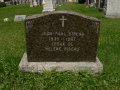 P1090013 Bibeau tombstones, Saint-Francois-Xavier, Saint-Francois-du-Lac (15)