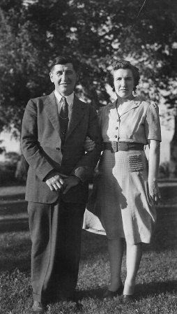 045 Werner and Emily (Bebeau) Dahlheimer, 1940s