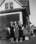 052 Daughters of Werner and Emily Dahlheimer - Lillian, Lucille and Dorothy, all dressed up