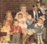 056b Werner and Emily - 60th anniversary - 1977 - with great grandchildren